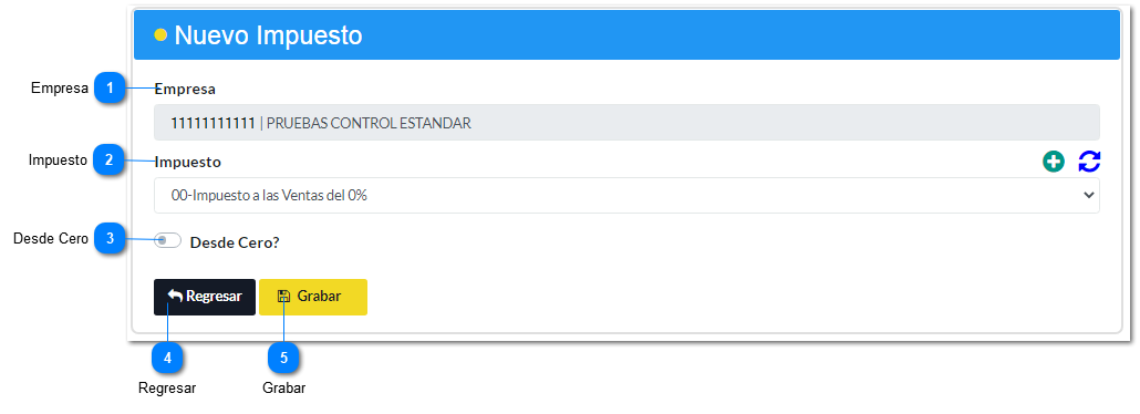  Asignar Impuestos