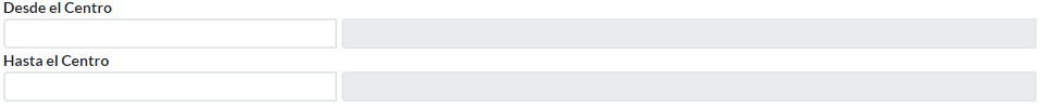 4. Desde el Centro - Hasta el Centro
