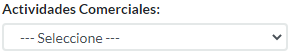 6. Actividades Comerciales