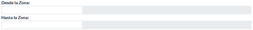 5. Desde la Zona - Hasta la Zona