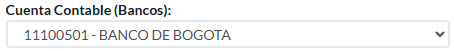 6. Cuenta Contable (Bancos)