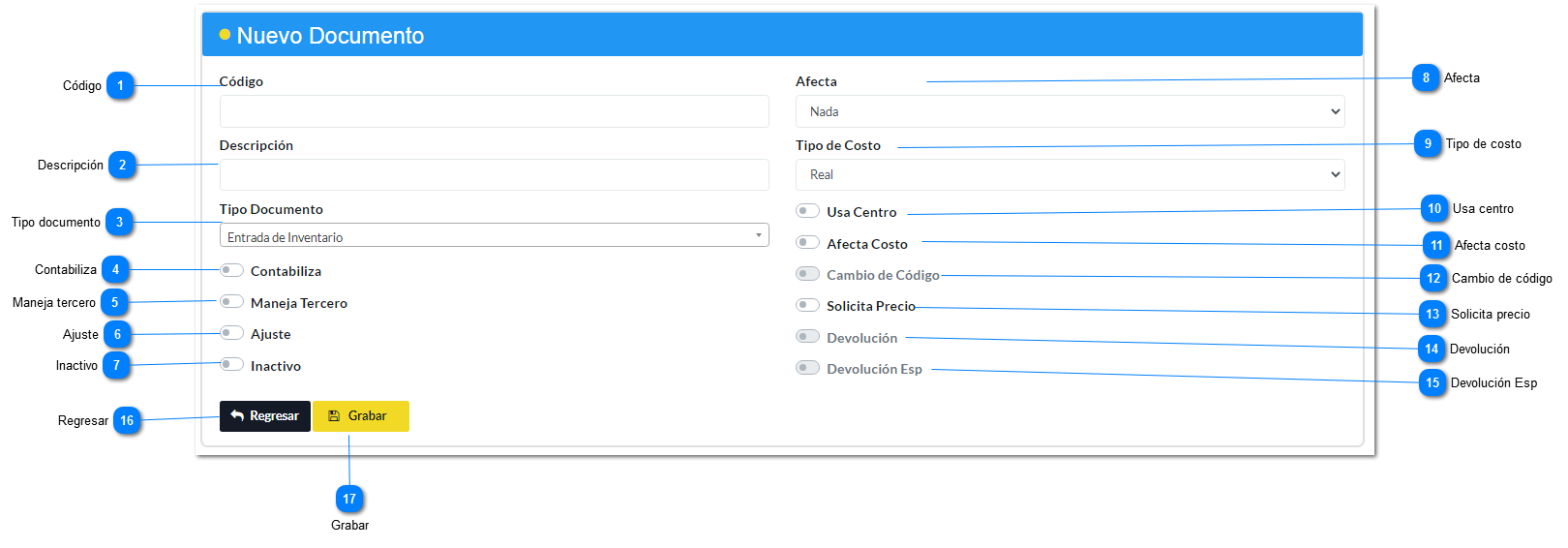 Crear Documentos