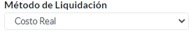 6. Método de liquidación