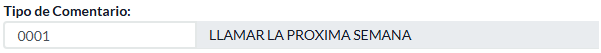 10. Tipo de Comentario