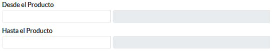 2. Desde el Producto - Hasta el Producto