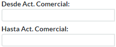 6. Actividad Comercial