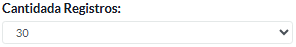 7. Cantidad de Registros