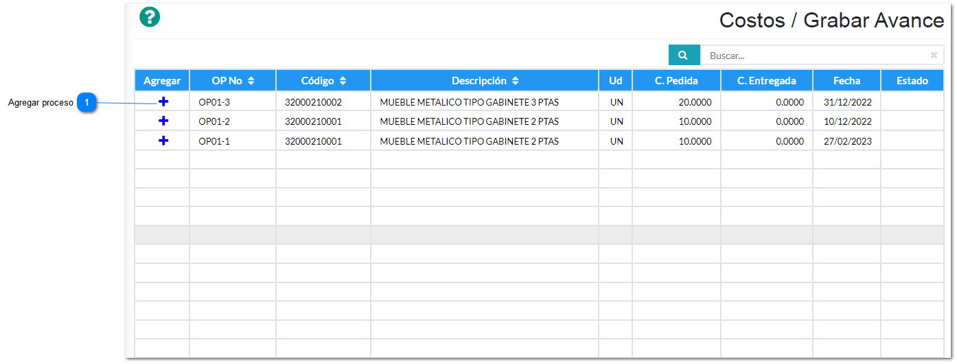 Grabar Avance