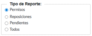 4. Tipo de Reporte