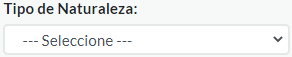 6. Tipo de Naturaleza